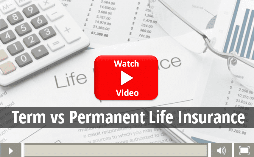 A video of the same shows a life insurance policy.