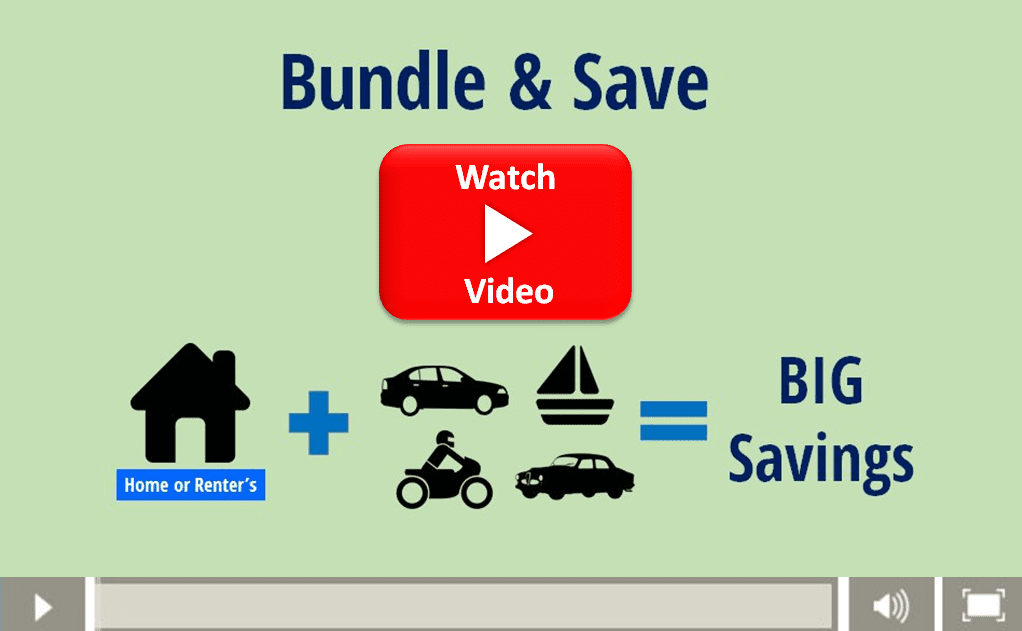 A bundle of cars, motorcycles and boats with the words " bundle & save ".