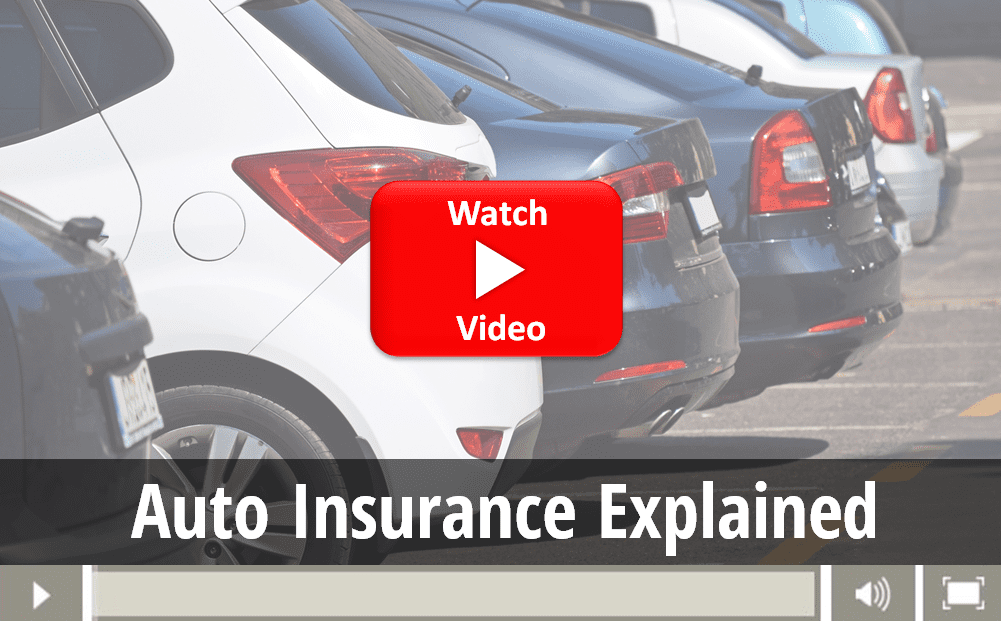 A video of an auto insurance explainer